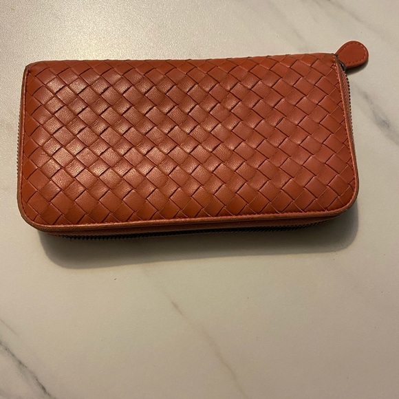 Bottega Veneta Handbags - BOTTEGA VENETA ZIP-AROUND WALLET Made in Italy